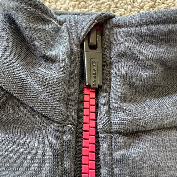 ICEBREAKER WOMEN’S NEW ZEALAND MERINO FULL ASYMMETRICAL ZIP JACKET SIZE SMALL - Picture 5 of 14